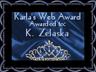 Karla's Web Award